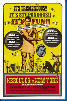 Hercules In New York poster 24x36 The Poster Depot