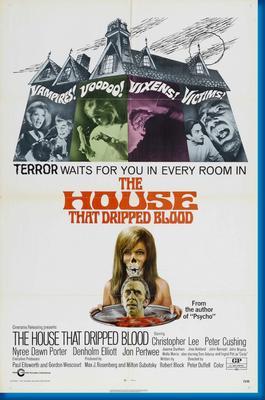 House That Dripped Blood The poster 27"x40" The Poster Depot