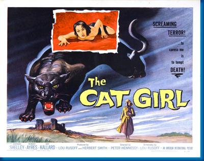 Cat Girl poster for sale cheap United States USA