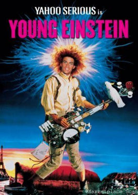 Young Einstein Metal Movie Poster 8in x 12in