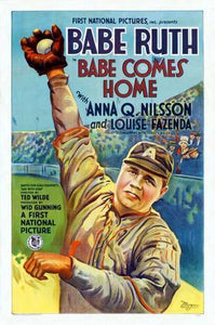 Babe Ruth Poster Babe Comes Home Baseball On Sale United States