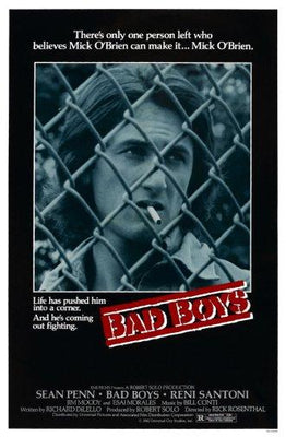Bad Boys Metal Movie Poster 8in x 12in