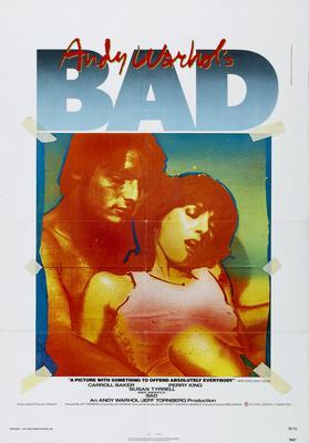 Bad Andy Warhol Metal Movie Poster 8in x 12in The Poster Depot