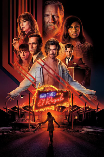 Movie Posters, bad times at the el royale movie art