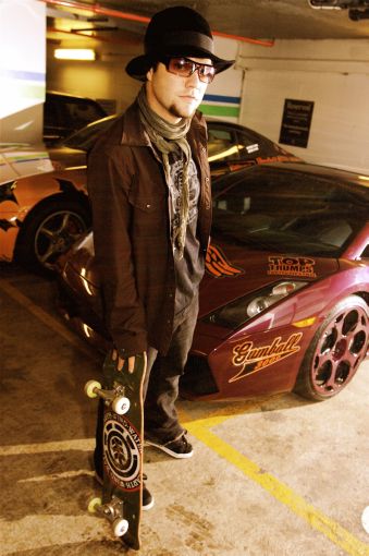 Bam Margera Mini Poster Exotic Cars 11inx17in Mini Poster