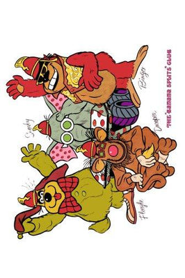 The Banana Splits Metal Print 8in x 12in