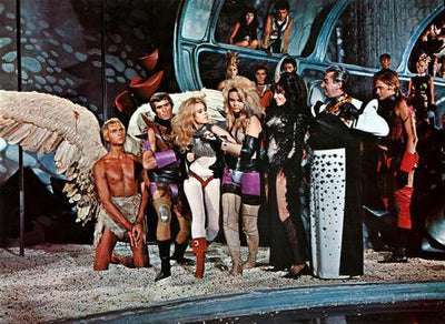 Barbarella Group Photo Metal Print 8in x 12in