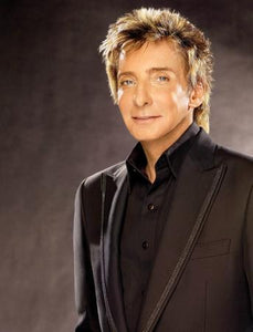 Barry Manilow Photo Sign 8in x 12in