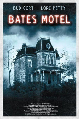 Bates Motel Metal Print 8in x 12in