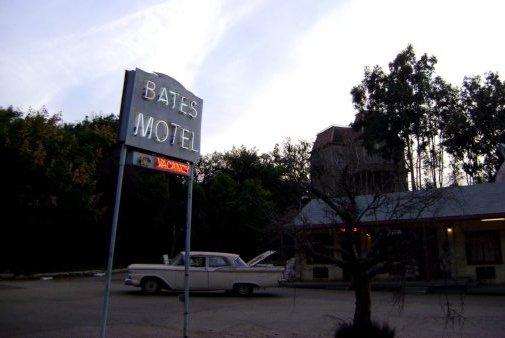 Bates Motel Photo Sign 8in x 12in
