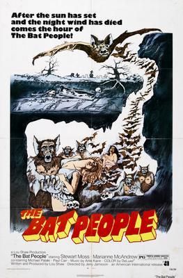 Bat People Metal Movie Poster 8in x 12in