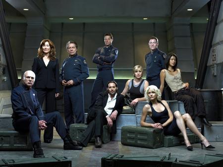 Battlestar Galactica Poster Group Portrait 27inx40in The Poster Depot