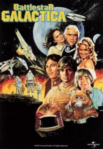 Battlestar Galactica 70'S Photo Sign 8in x 12in