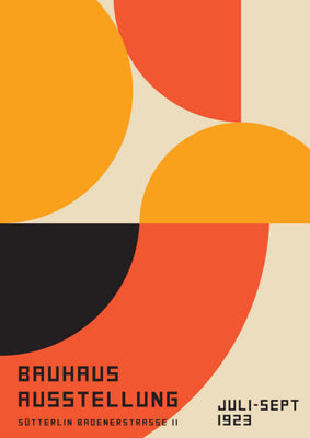 Bauhaus German Gallery Exhibition Poster 11x17 Poster The Poster Depot