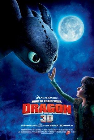 How to Train your Dragon movie poster Sign 8in x 12in