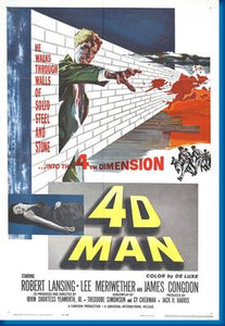 4D Man Movie Poster