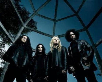 Alice In Chains Group Metal Print 8in x 12in