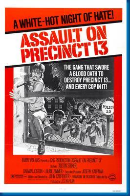 Assault On Precinct 13 Metal Movie Poster 8in x 12in
