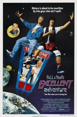 Bill And Teds Excellent Adventure poster for sale cheap United States USA