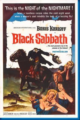 Black Sabbath movie poster Sign 8in x 12in