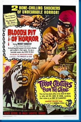 Bloody Pit Metal Movie Poster 8in x 12in The Poster Depot