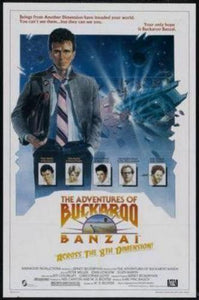 Buckaroo Banzai movie poster Sign 8in x 12in