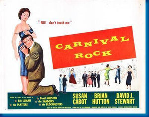 Carnival Rock movie poster Sign 8in x 12in