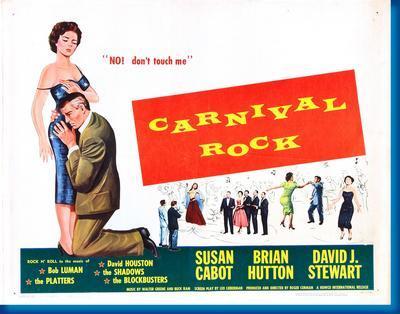 Carnival Rock movie poster Metal Print 8in x 12in