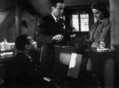 Casablanca movie poster Metal Print 8in x 12in