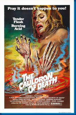 Cauldron Of Death movie poster Sign 8in x 12in