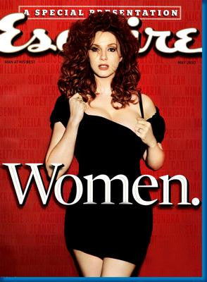 Christina Hendricks Esquire Magazine Cover 11x17 Mini Poster