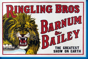 Ringling Bros. Circus Lion 11x17 Mini Poster