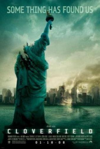 Cloverfield movie poster Sign 8in x 12in