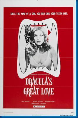 Count Dracula S Great Love movie poster Metal Print 8in x 12in