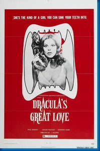 Count Dracula S Great Love movie poster Sign 8in x 12in