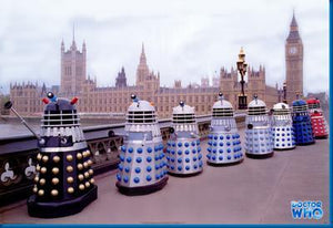 Dr. Who Daleks In London Poster On Sale United States
