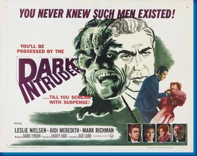 Dark Intruder Metal Movie Poster 8in x 12in | The Poster Depot The Poster Depot