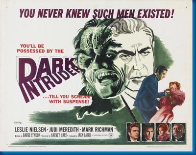 Dark Intruder movie poster Sign 8in x 12in