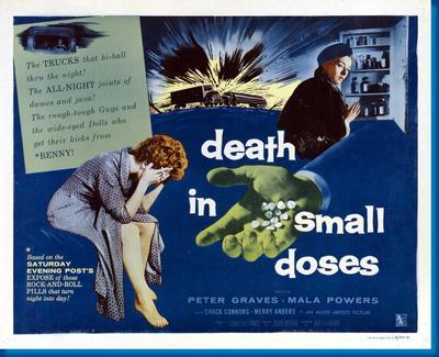 Death In Small Doses movie poster Sign 8in x 12in