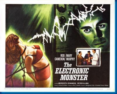 Electronic Monster The movie poster Metal Print 8in x 12in