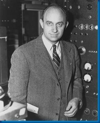 Enrico Fermi Metal Print 8in x 12in