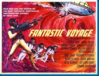 Fantastic Voyage Metal Movie Poster 8in x 12in The Poster Depot