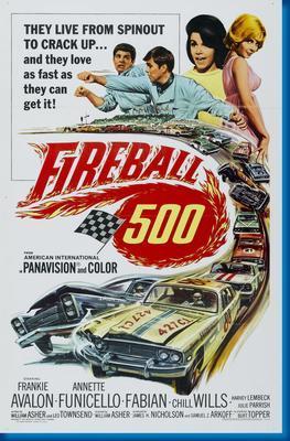 Fireball 500 movie poster Sign 8in x 12in