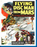 Flying Disc Man From Mars Movie Poster 11x17