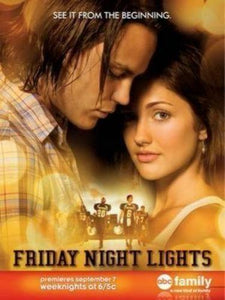 Friday Night Lights Photo Sign 8in x 12in