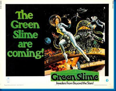 Green Slime Metal Movie Poster 8in x 12in