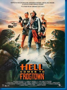 Hell Comes To Frogtown Roddy Piper movie poster Sign 8in x 12in