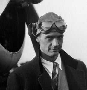 Howard Hughes Aviator Photo Sign 8in x 12in