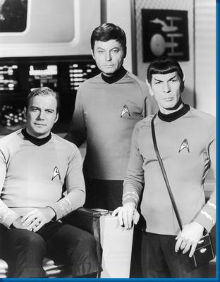 Star Trek Kirk Spock Mccoy 11x17 Mini Poster