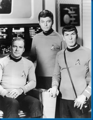Star Trek Kirk Spock Mccoy 11x17 Mini Poster